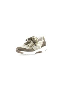 Gabor, Damen Schn&uuml;rschuhe, Gold / Oliv