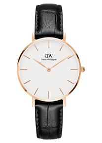 Daniel Wellington, Damen Uhr 'Classic Petite Reading DW00100173', Gold / Schwarz / Wei&szlig;