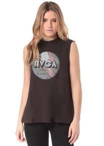 RVCA, Damen Top 'Volt Boxy', Schwarz
