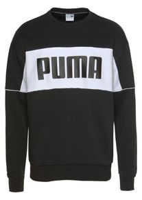 Puma, Herren Sweatshirt 'Retro Crew', Schwarz / Weiß