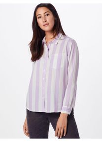 Lee, Damen Jeansbluse, Lila / Weiß