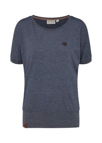 Naketano, Damen Shirt 'Baunxxx wit it', Indigo