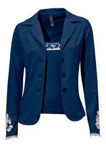 Heine, Damen Shirt-Twinset, Marine