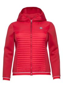 Tom Tailor, Damen Polo Team Steppjacke, Rot