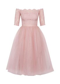 Chi Chi London, Damen Cocktailkleid, Rosa