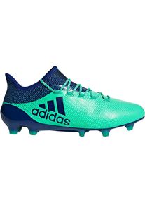 adidas Performance, Herren Fu&szlig;ballschuhe 'X 17.1 FG', Dunkelblau / Mint