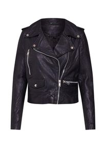 Noisy may, Damen Lederjacke 'NORA', Schwarz