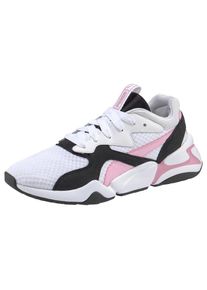 Puma, Damen Sneaker 'Nova 90's Bloc', Rosa / Schwarz / Wei&szlig;