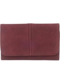 s.Oliver RED LABEL, Damen Portemonnaie, Karminrot / Schwarz