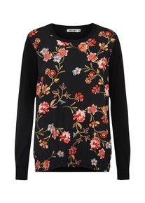 Garcia, Damen Pullover 'ladies', Rot / Schwarz