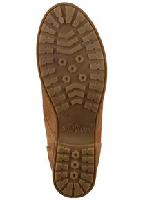 s.Oliver RED LABEL, Damen Stiefelette, Braun / Gold