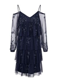 Heine, Damen Cocktailkleid, Blau