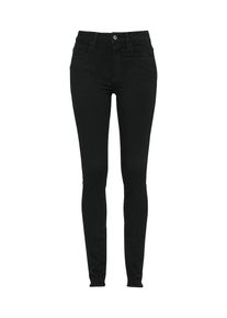 G-Star Raw, Damen Jeans '3301 Deconst High Skinny', Black Denim