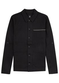 H.I.S. HIS JEANS, Herren Worker-Jacke, Schwarz