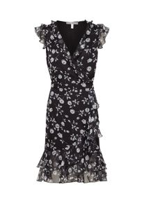 Heine, Damen Kleid mit Volants, Schwarz