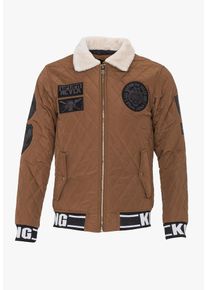 PLUS EIGHTEEN, Herren Blouson, Braun