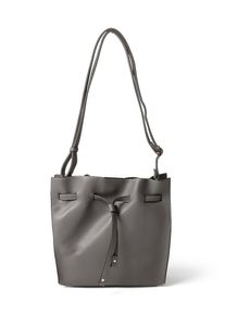 Tom Tailor Denim, Damen Zugbeutel 'Lynn', Silbergrau