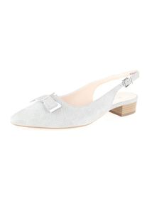 Peter Kaiser, Damen Pumps, Hellgrau / Weiß