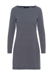 Véro Moda VERO MODA, Damen Kleid 'VMTailor LS ABK', Nachtblau / Weiß