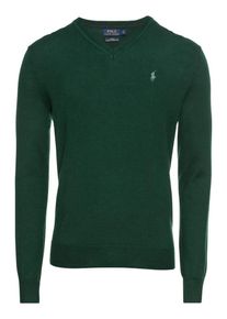 Polo Ralph Lauren, Herren Pullover 'LS SF VN PP-LONG SLEEVE-SWEATER', Tanne