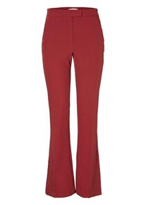 Pieces, Damen Hose, Pastellrot