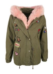 Maze, Damen Parka mit weichem Webpelz ' Osley ', Gr&uuml;n
