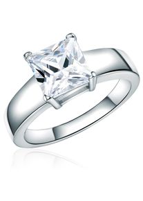 Rafaela Donata, Damen Ring Zirkonia, Silber