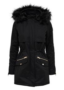 Only, Damen Parka, Schwarz