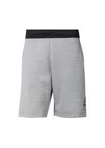 Reebok, Herren Sporthose, Graumeliert / Schwarz