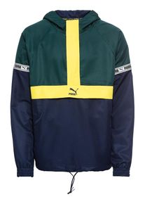 Puma, Herren Jacke 'Xtg Savannah', Dunkelblau / Gelb / Grün