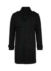 Drykorn, Herren Wollmantel 'SKOPJE', Schwarz