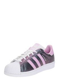 adidas originals, M&auml;dchen Sneaker 'SUPERSTAR J', Lila / Wei&szlig;