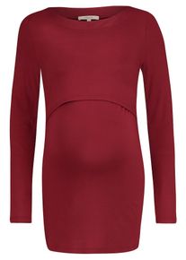 Noppies, Damen Langarmshirt 'Keyah', Dunkelrot