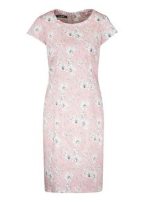 Taifun, Damen Kleid, Altrosa / Weiß