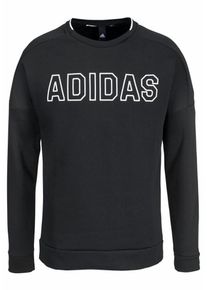 adidas Performance, Herren Sweatshirt, Schwarz / Weiß
