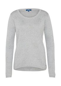 Tom Tailor, Damen Pullover 'star intarsia', Graumeliert