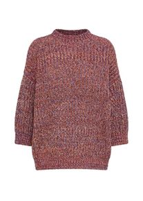 Y.A.S, Damen Strickpullover, Orange / Pink