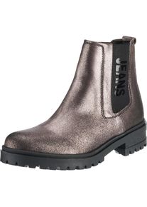 Tommy Jeans, Damen Schlupfstiefel, Greige