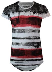 Trueprodigy, Herren T-Shirt, Rot / Schwarz / Wei&szlig;