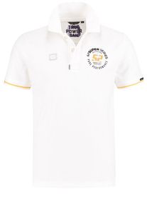 Code-Zero, Herren Poloshirt 'TP52 Speed', Gelb / Schwarz / Weiß