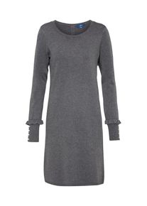 Tom Tailor, Damen Kleid, Dunkelgrau