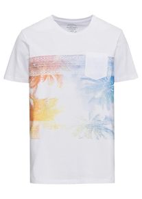 Jack & Jones JACK & JONES, Herren T-Shirt 'JORPANI TEE SS CREW NECK', Blau / Gelb / Wei&szlig;