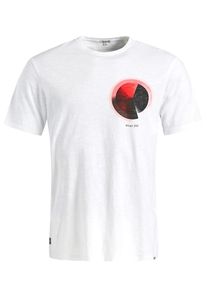 Khujo, Herren T-Shirt ' Finn 2000 ', Wei&szlig;