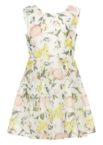 name it, Mädchen Kleid, Gelb / Grün / Rosa / Weiß