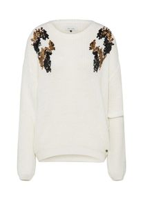 Blendshe Blend She, Damen Pullover, Creme