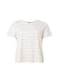 Tom Tailor Women +, Damen T-Shirt, Weiß