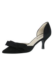 Heine, Damen Pumps, Schwarz