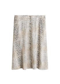 Violeta by Mango, Damen Rock 'Serpent', Nude / Schwarzmeliert