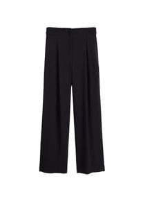 Mango, Damen Hose 'Flu', Schwarz