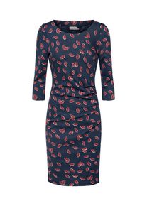 Kaffe, Damen Kleid 'Oleah', Marine / Mischfarben